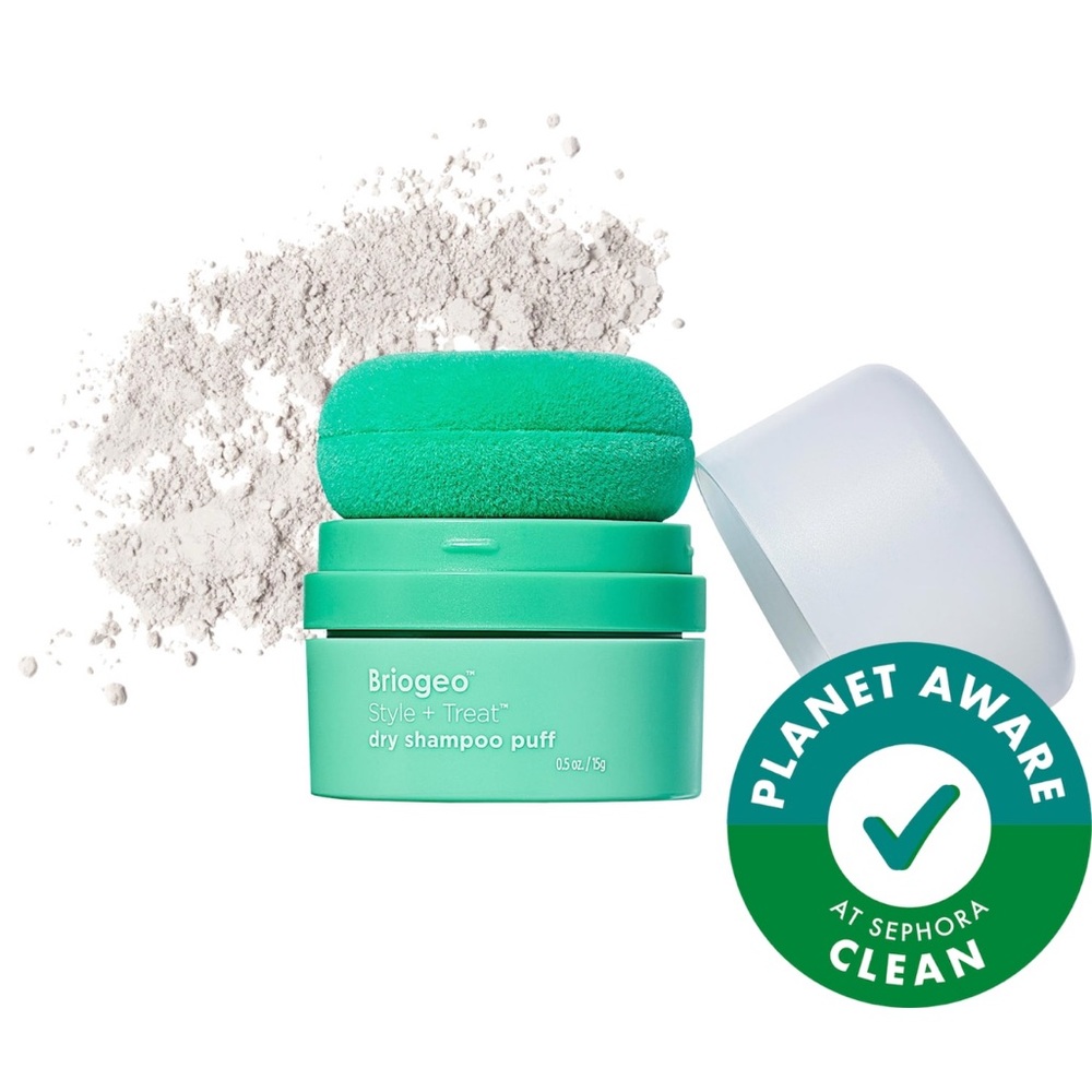 Briogeo Style + Treat Non-Aerosol & Talc-Free Dry
Shampoo Powder Puff